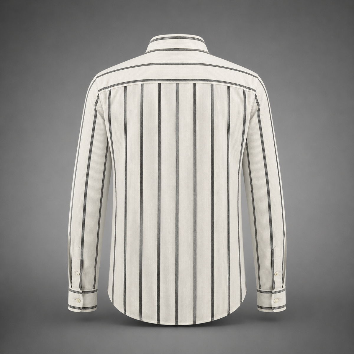 Knitted striped shirts