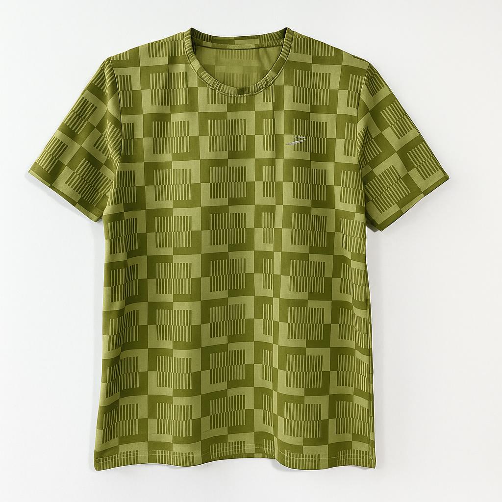 Abstract printed sports tshirt