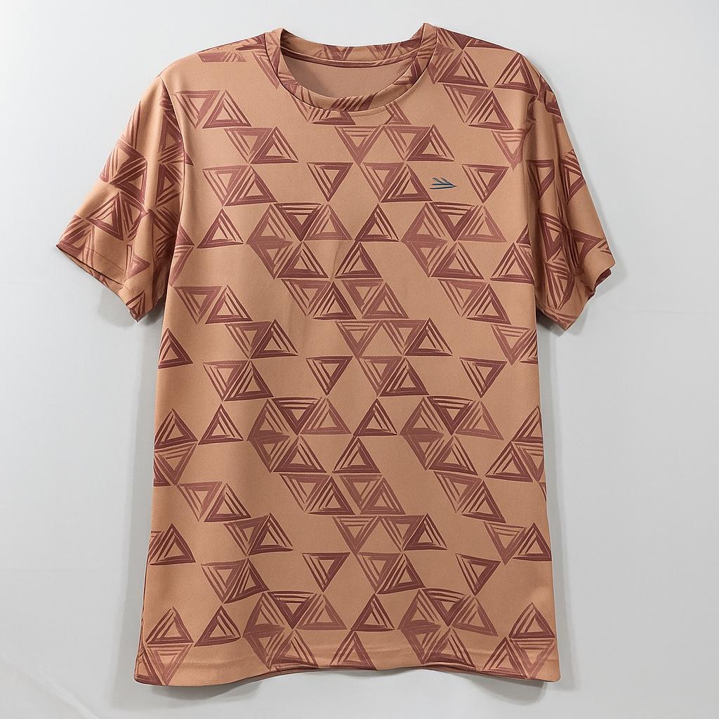 Abstract printed sports tshirt
