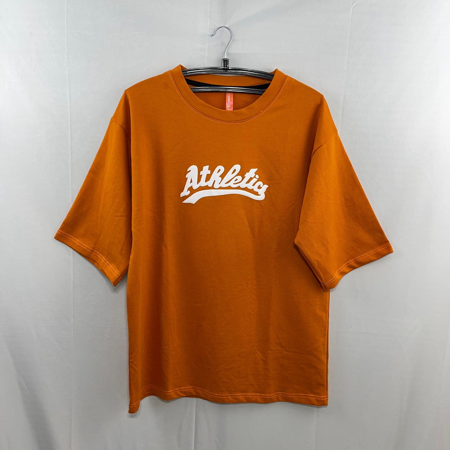 Oversized drop shoulder back printed tshirt