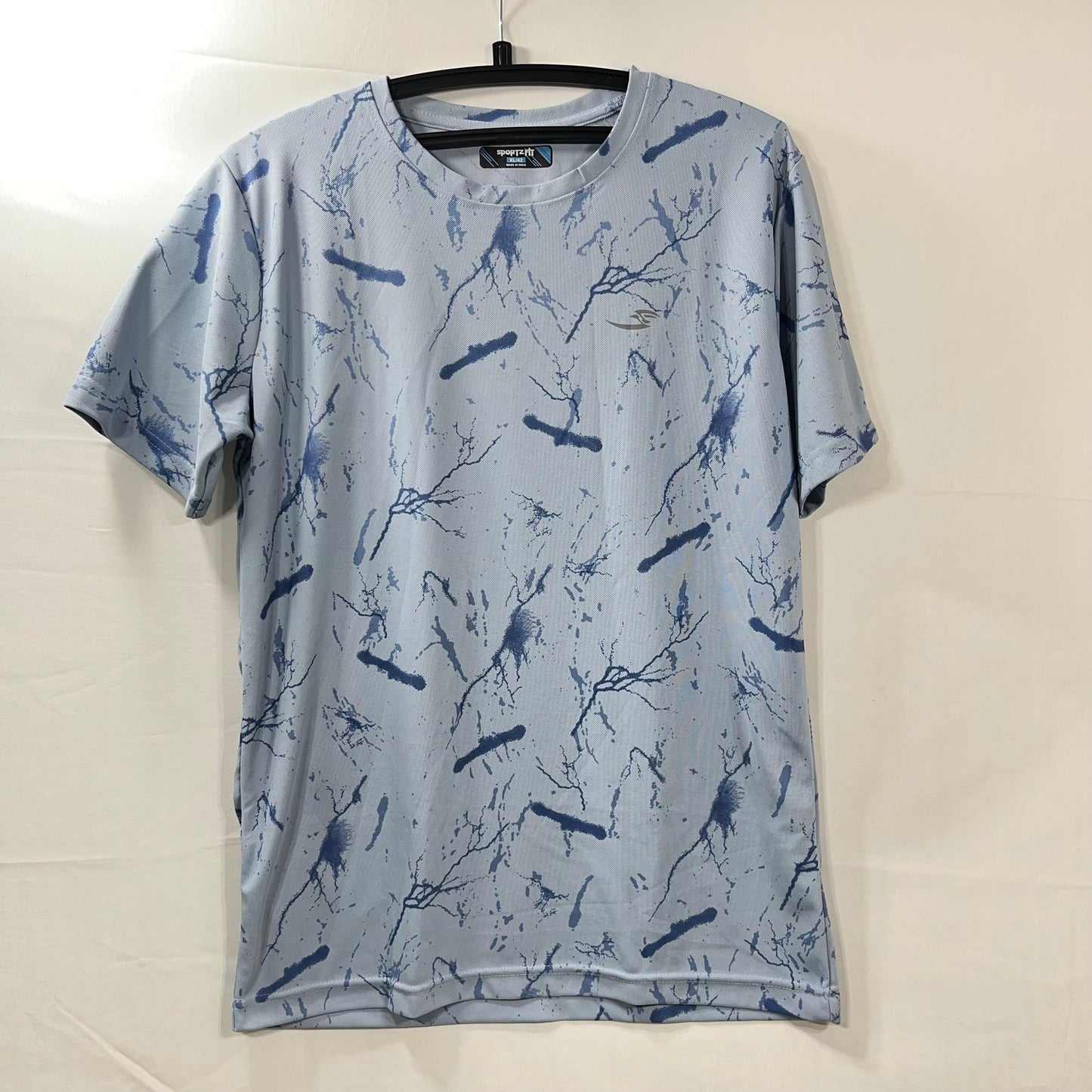 Abstract printed sports tshirt