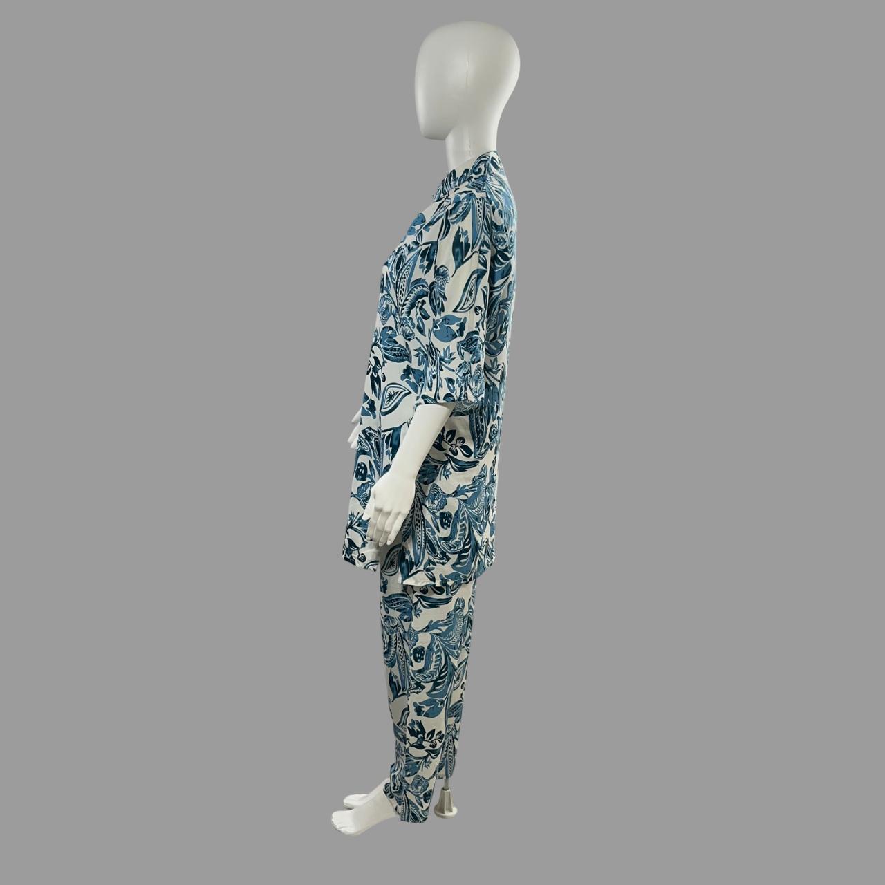 Tropical printed co-ord set for women
