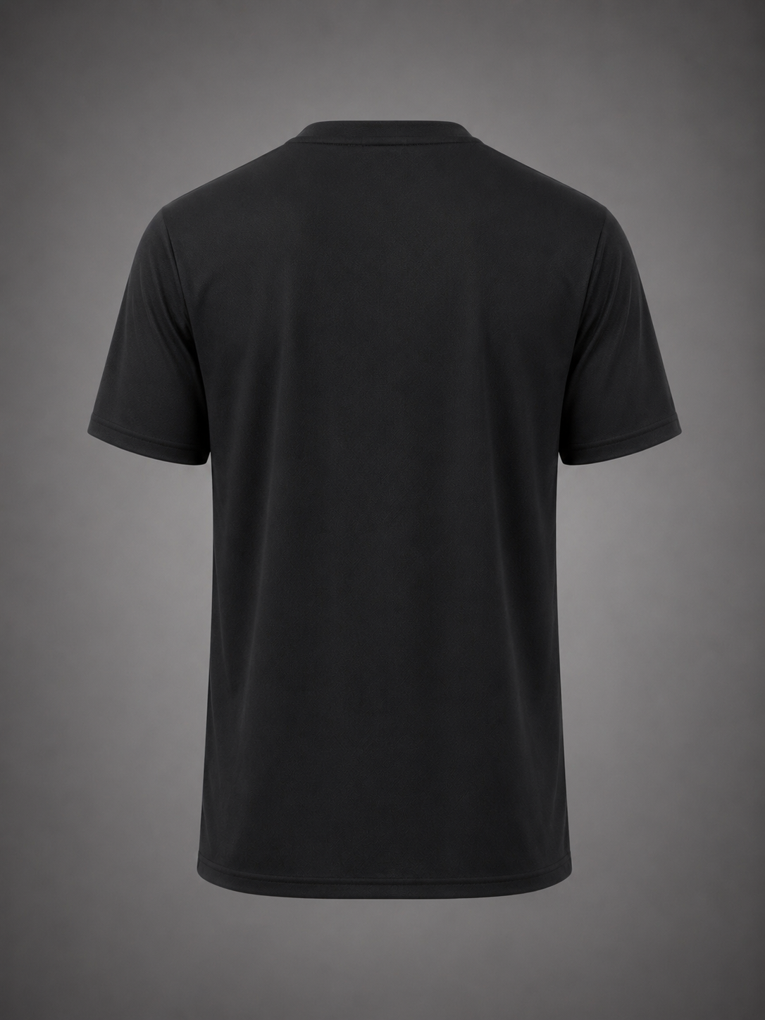 Dry-fit black sports tshirt