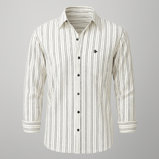 Ultra soft cotton striped shirt