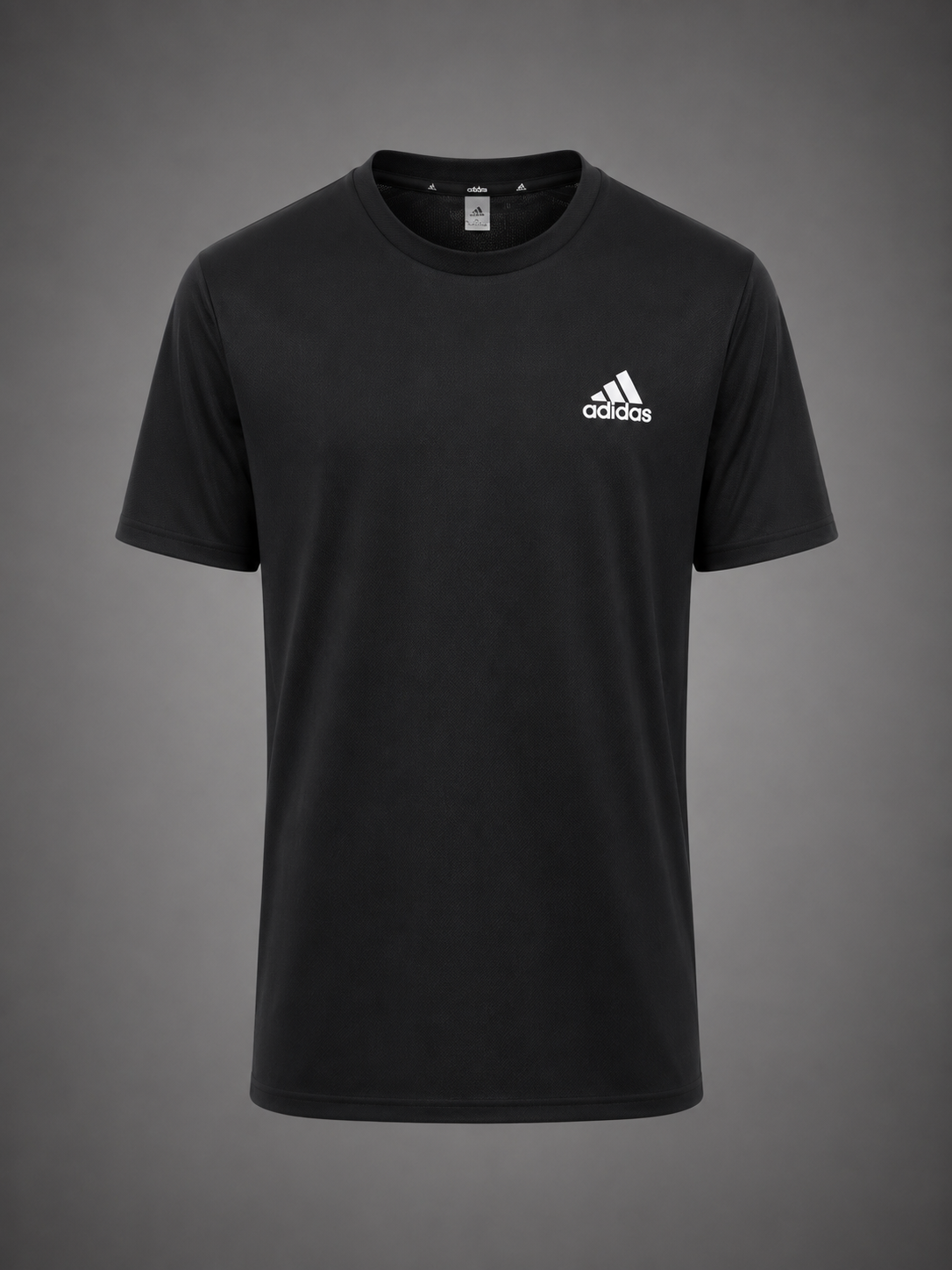 Dry-fit black sports tshirt