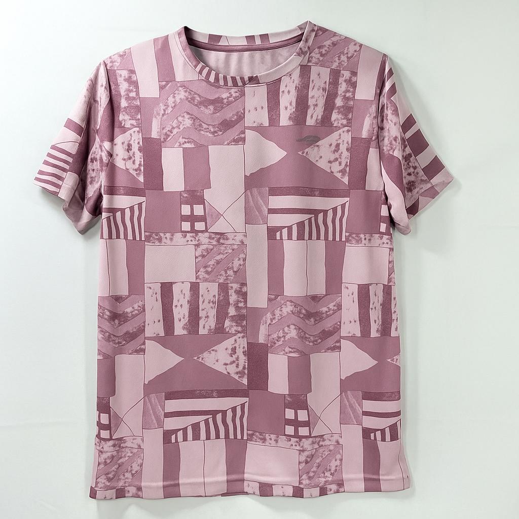 Abstract printed sports tshirt