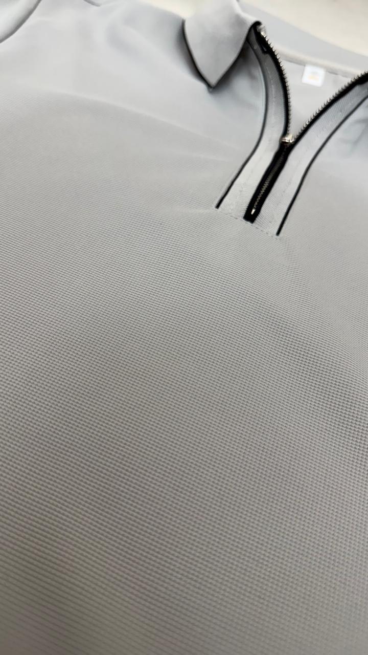 Structured Executive Tech Polo | Ultra-Stretch , Stitchless & Wrinkle-Free Performance T-Shirt
