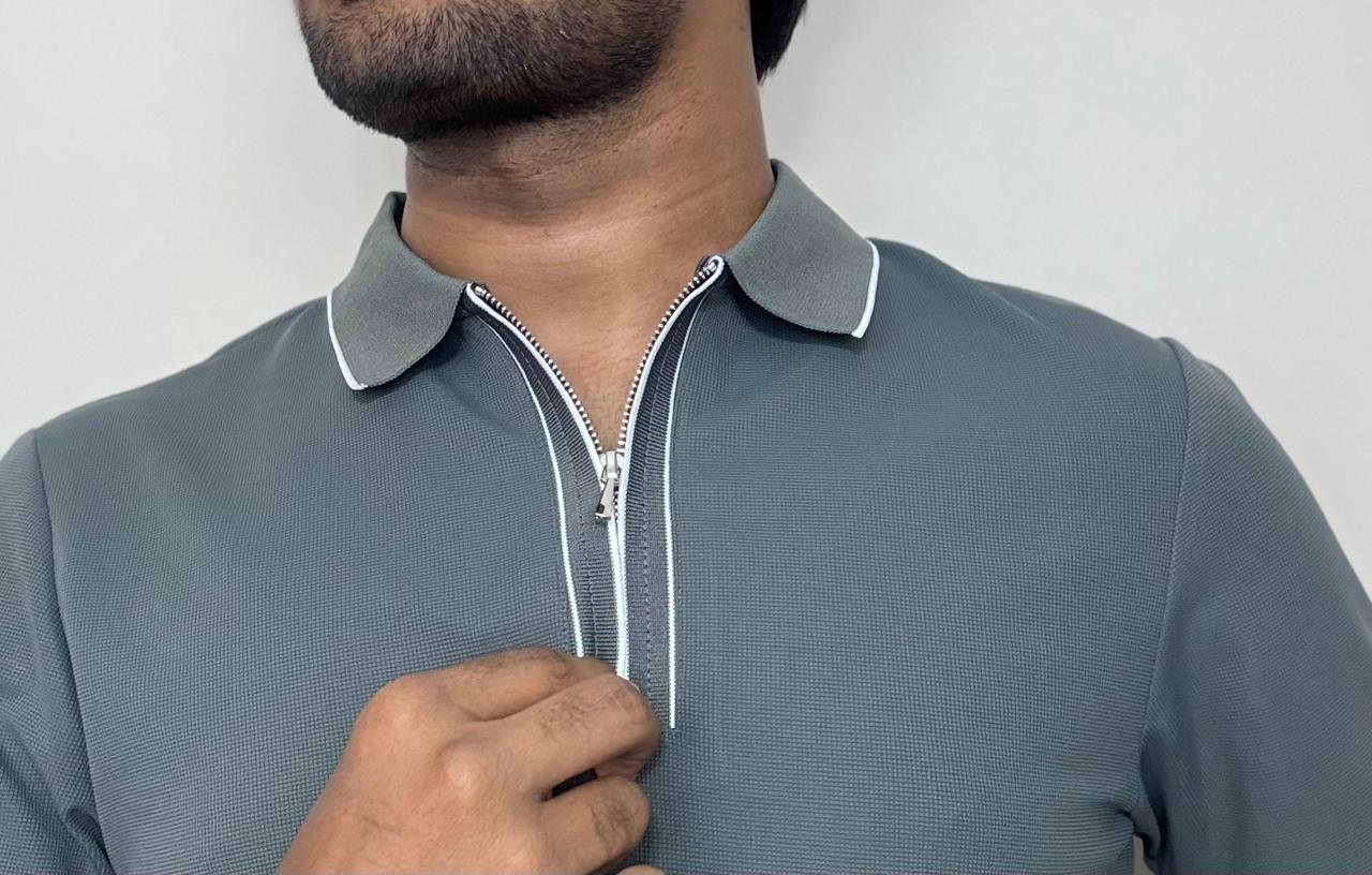Structured executive tech polo | Ultra-stretch, Stitchless & Wrinkle-free