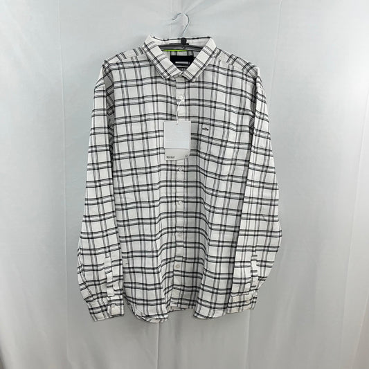Knitted checkered shirt