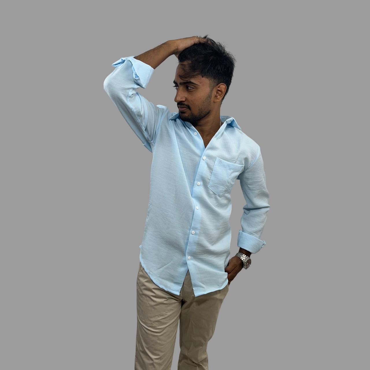 Full sleeve lenin shirt