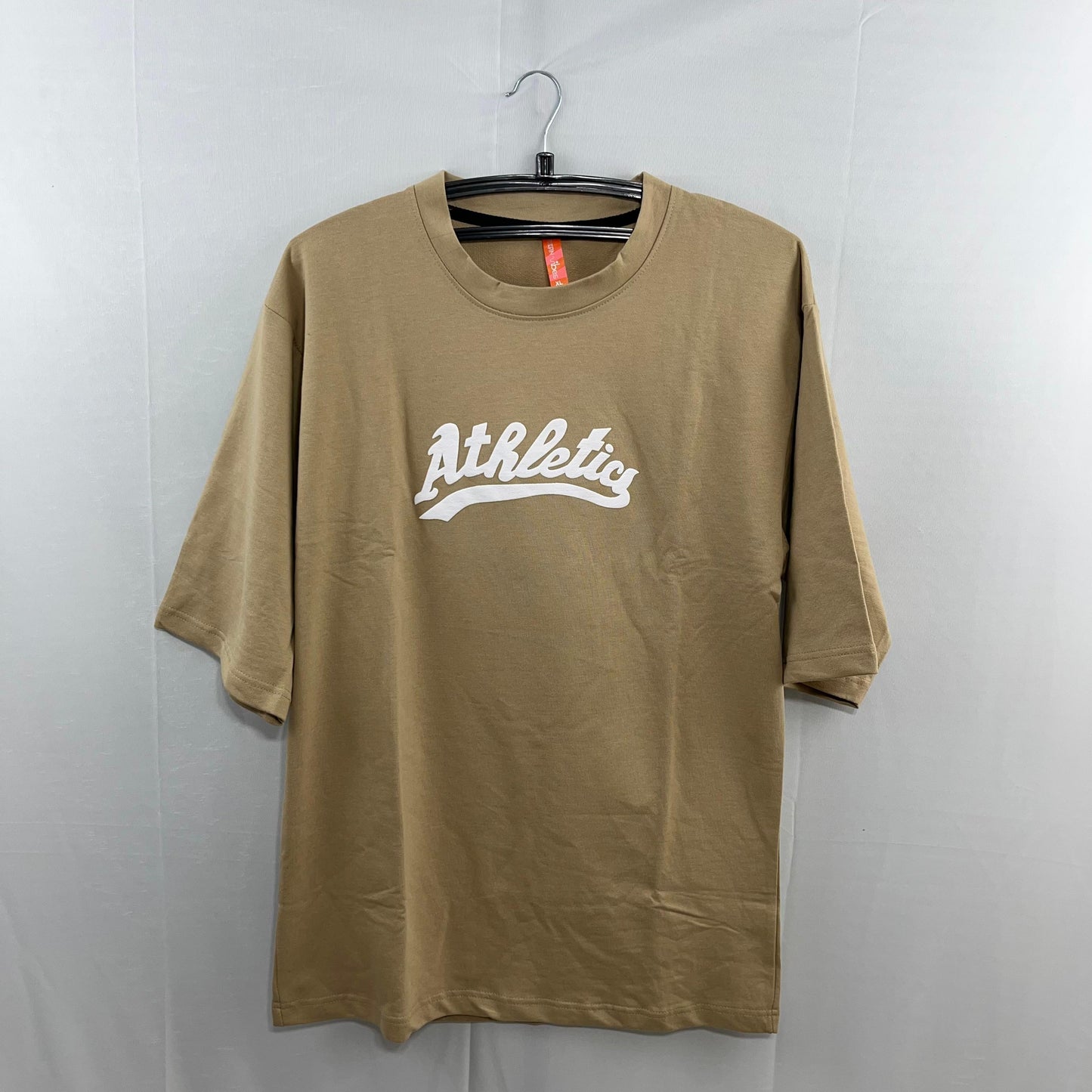 Oversized drop shoulder back printed tshirt