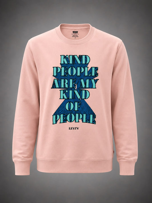 Printed Pink Sweatshirt