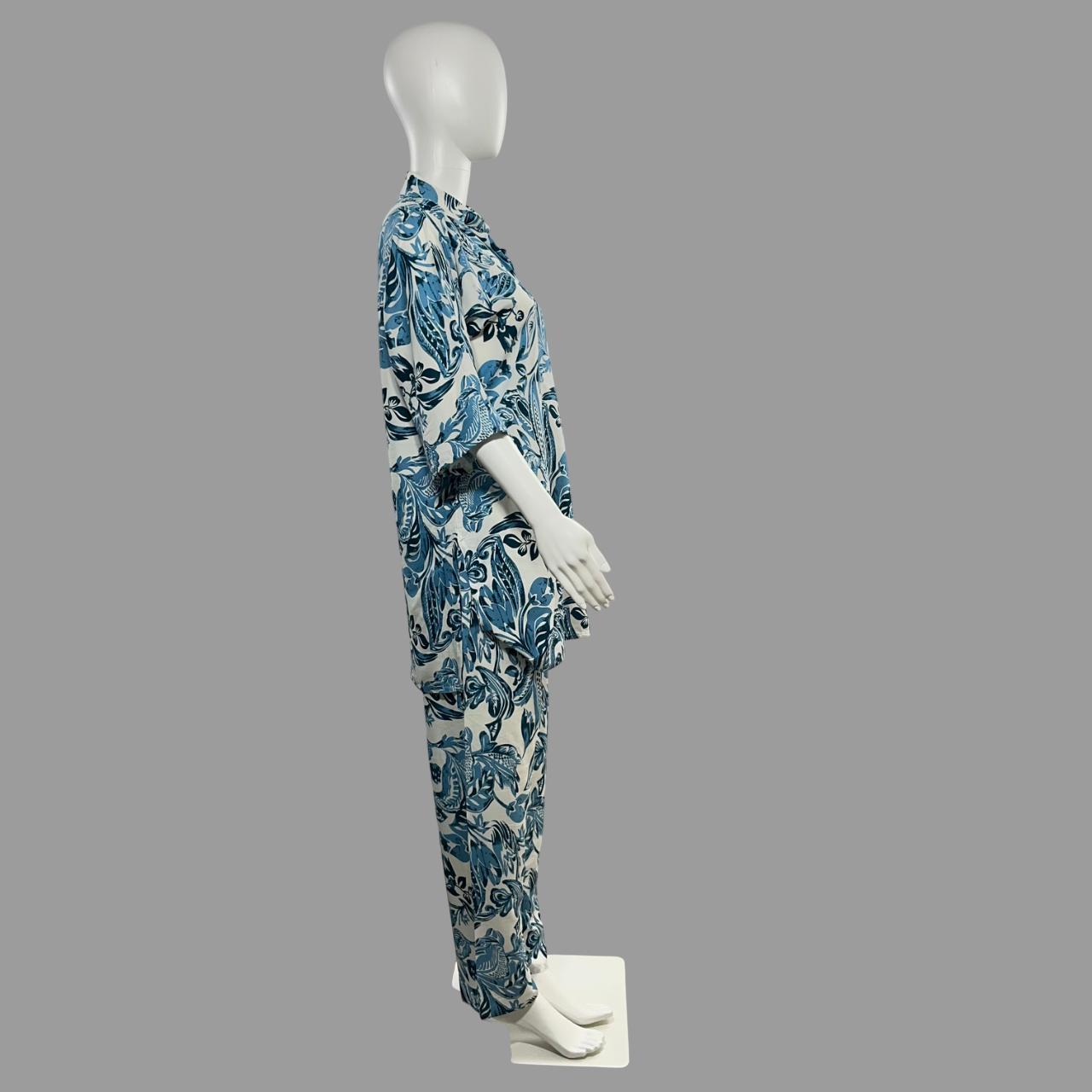 Tropical printed co-ord set for women