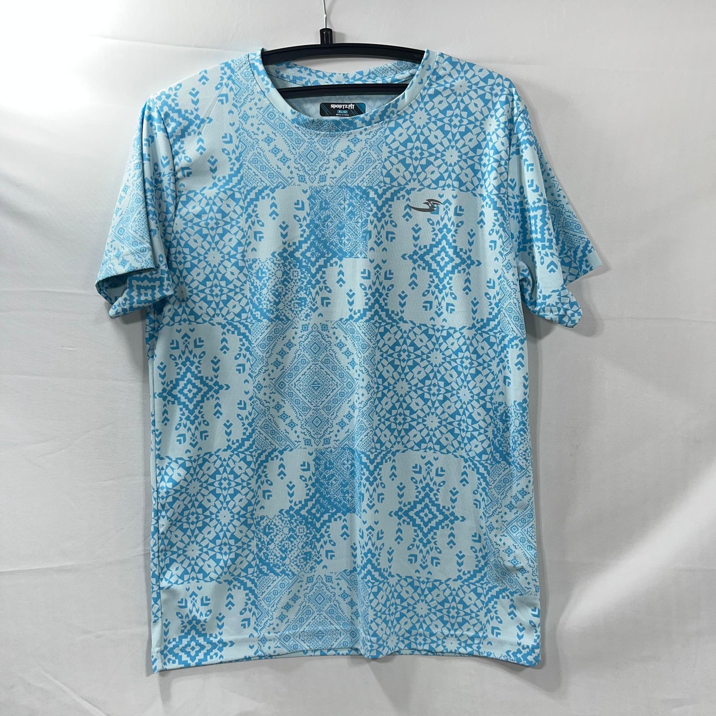 Abstract printed sports tshirt