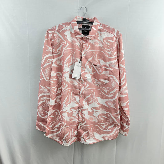 Popcorn textured printed shirt