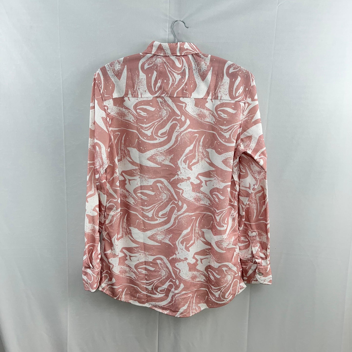 Popcorn textured printed shirt
