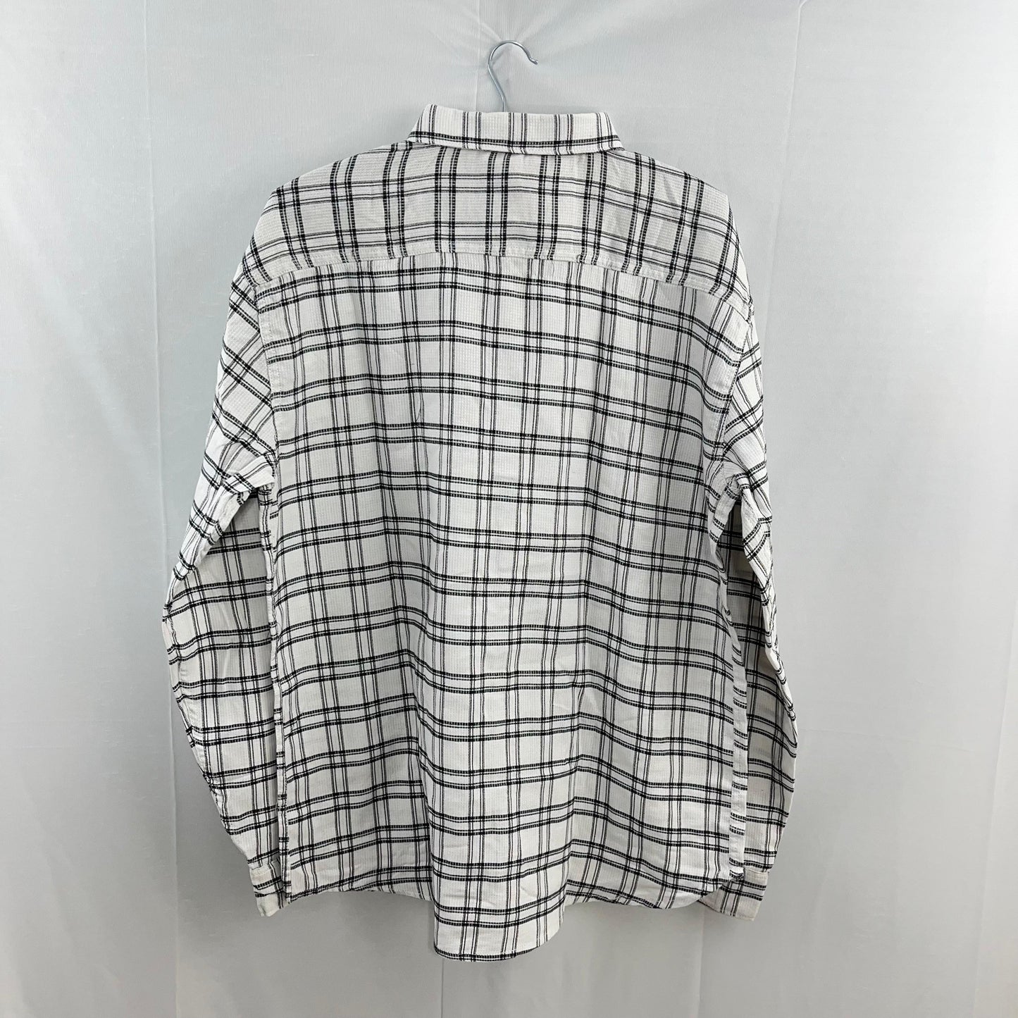 Knitted checkered shirt